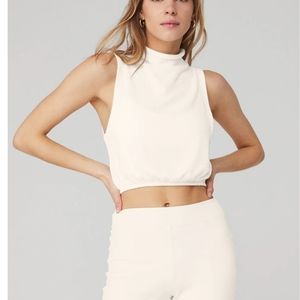 Alo lux Soho Mock Neck Tank